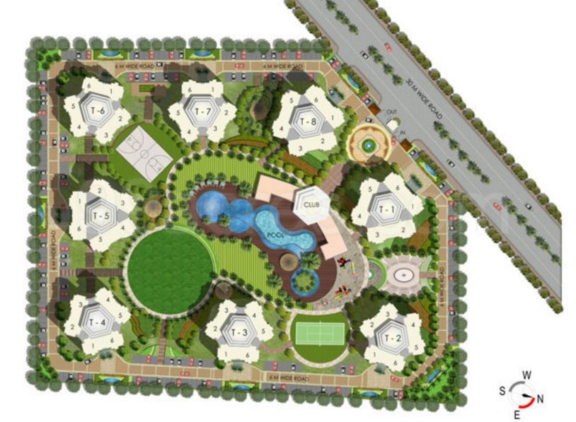 ATS Allure Site Plan