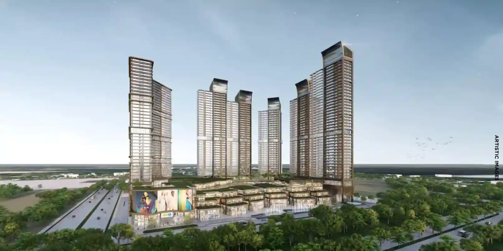 M3M The Cullinan - Offering 3 BHK, 4 BHK and 5 BHK Apartments in Noida