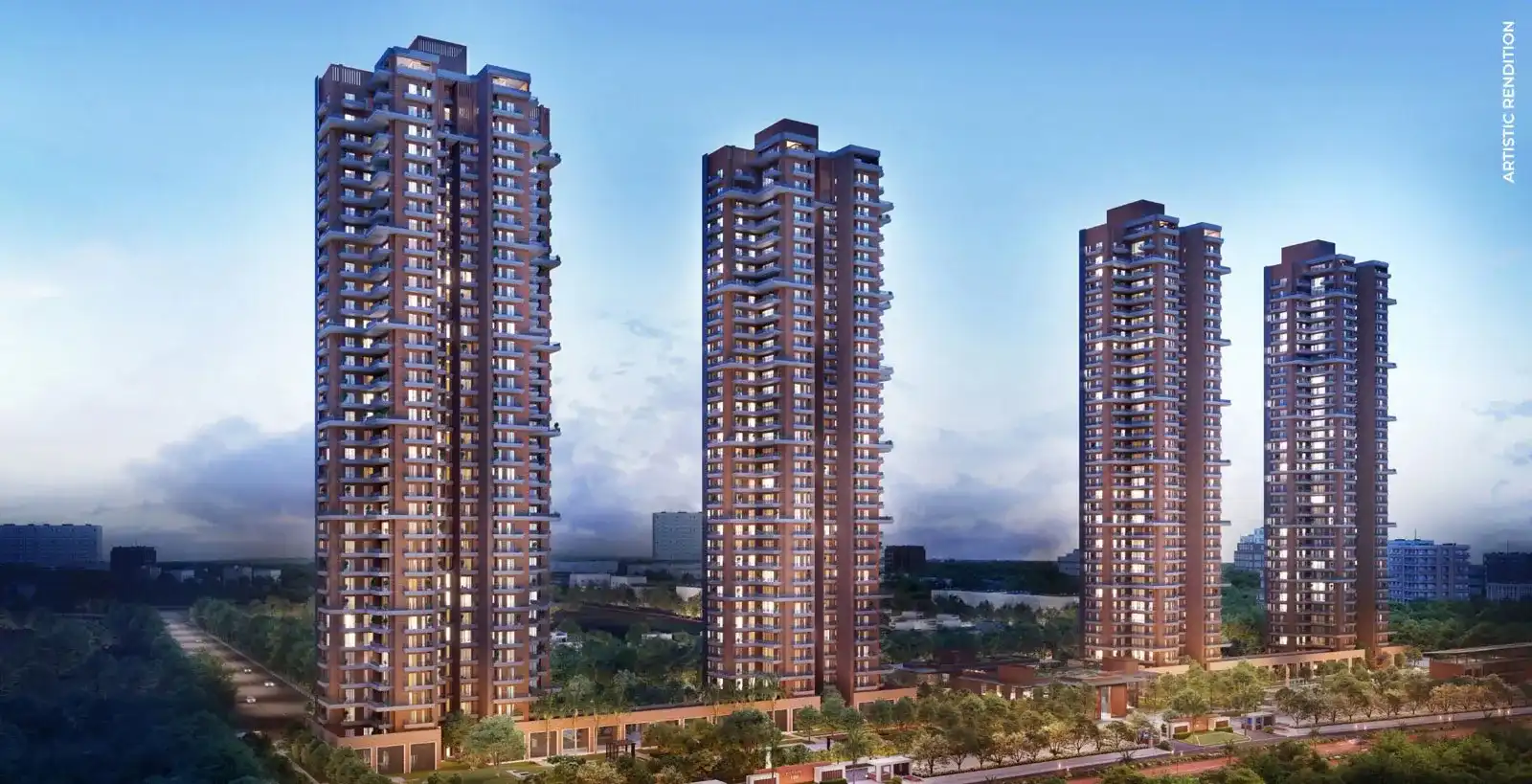 Max Estate - Offering 4 BHK and 5 BHK Apartments in Noida Expressway