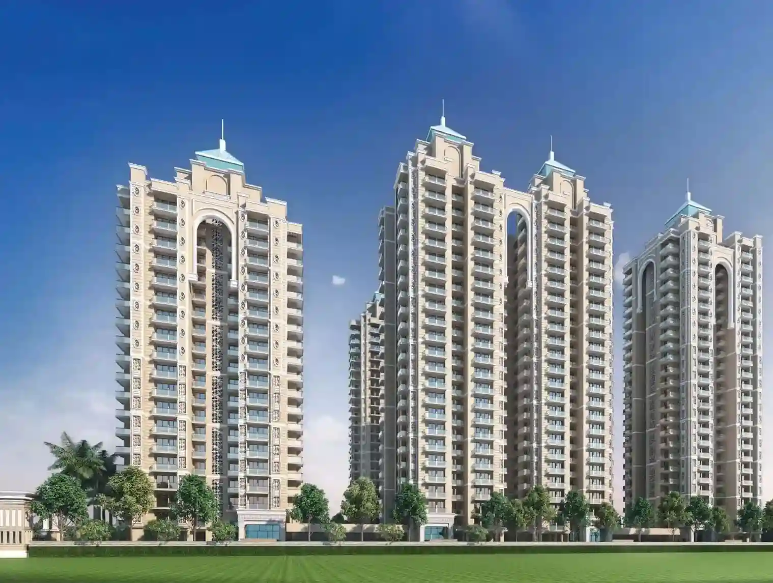 Spring Elmas - Offering 3 BHK and 4 BHK Apartments in Noida Extension